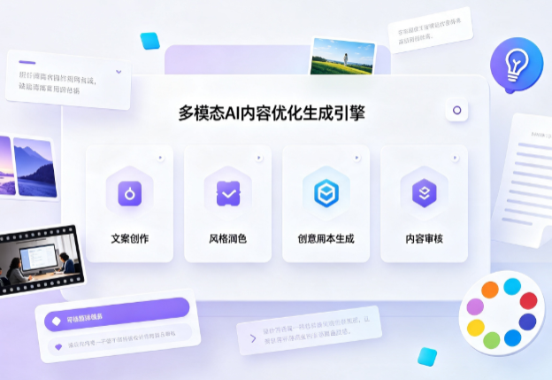 荆门AI智能内容优化创新 多模态生成技术丰富数字内容创作生态